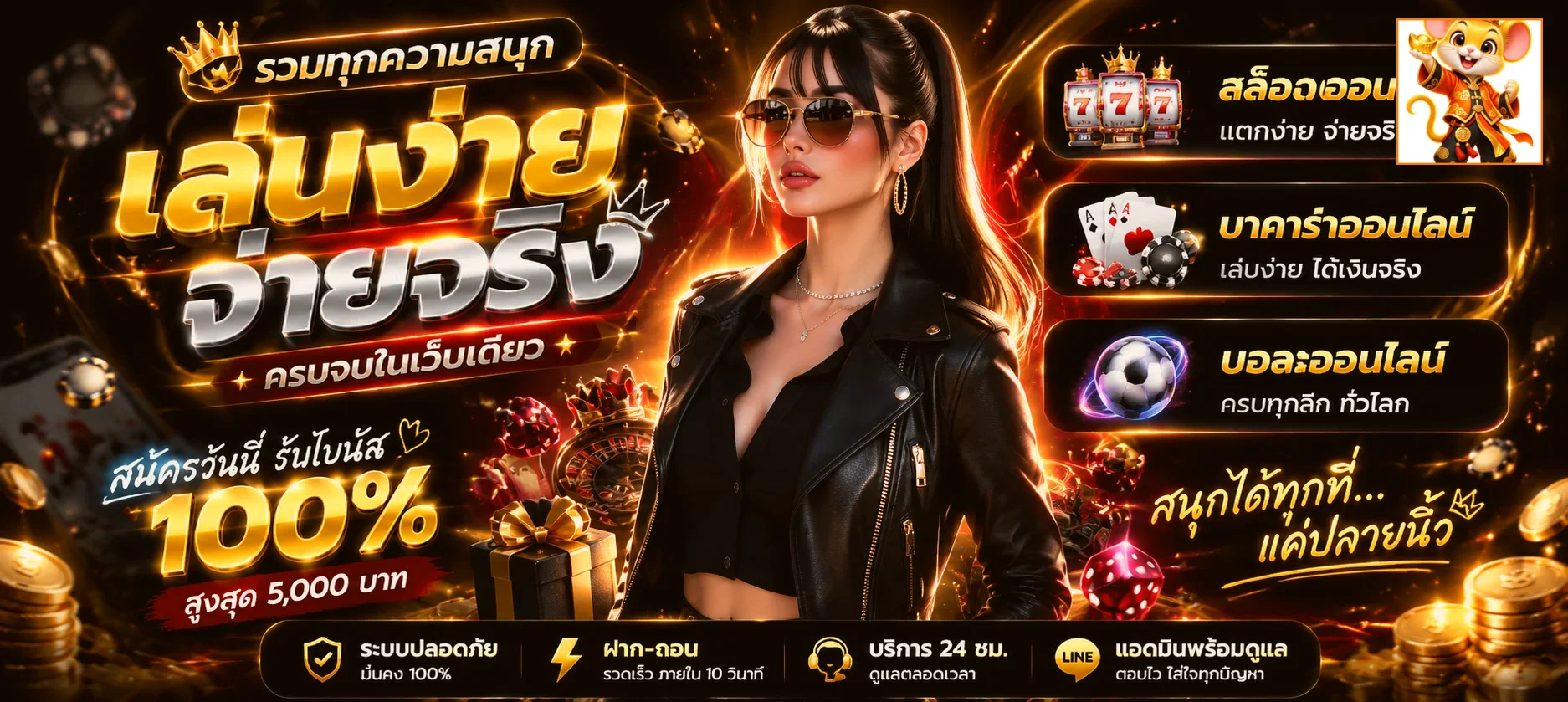 ภาพรวมเกมออนไลน์และบริการ GOLDVIP99